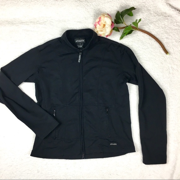 Athleta Jackets & Blazers - ATHLETA Black Workout Jacket